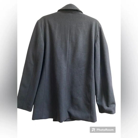 Kenneth Cole double breasted wool blend jacket Sz S - Picture 3 of 13